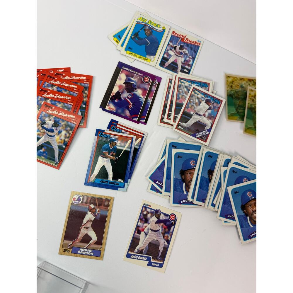 André Dawson 1986-90 Card Set